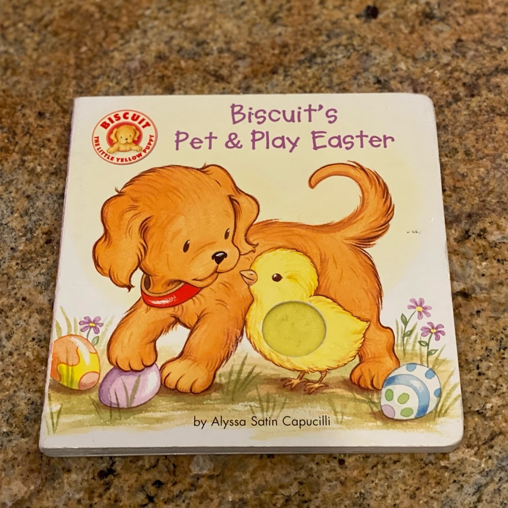 Biscuits Pet & Play Easter touch & feel board book 🐣 🐕